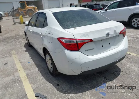 2014 Toyota Corolla L из США, поврежденный, VIN 2T1BURHE9EC191948